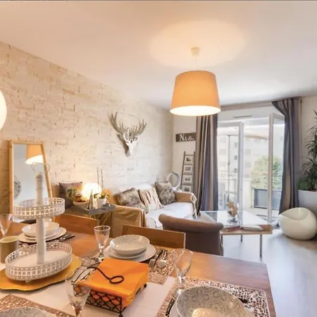 Petit Erdre - 2 Chambres- Gd Appt Ensoleille- Acces Pmr * 낭트