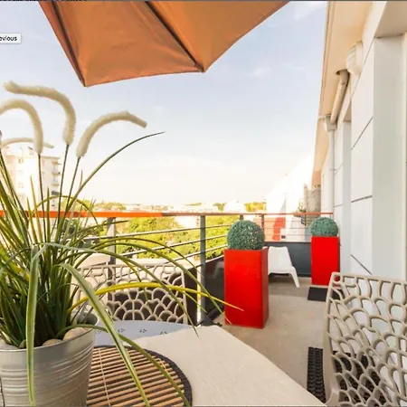 Petit Erdre - 2 Chambres- Gd Appt Ensoleille- Acces Pmr * 낭트