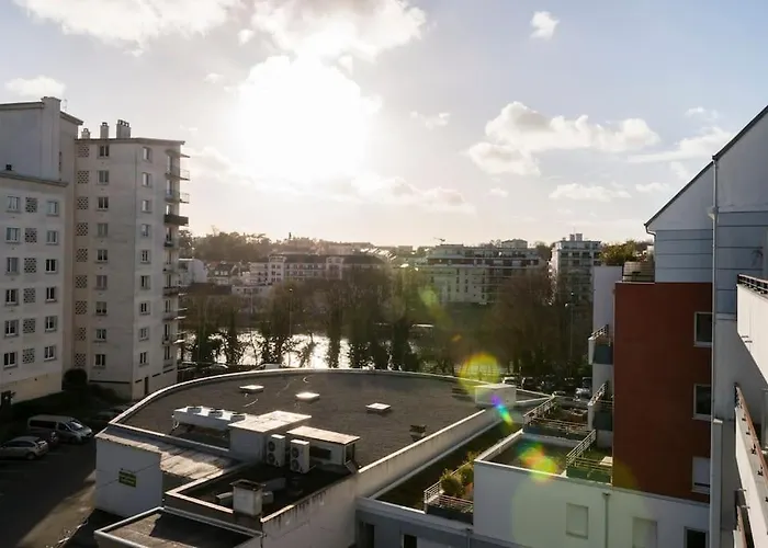 Petit Erdre - 2 Chambres- Gd Appt Ensoleille- Acces Pmr