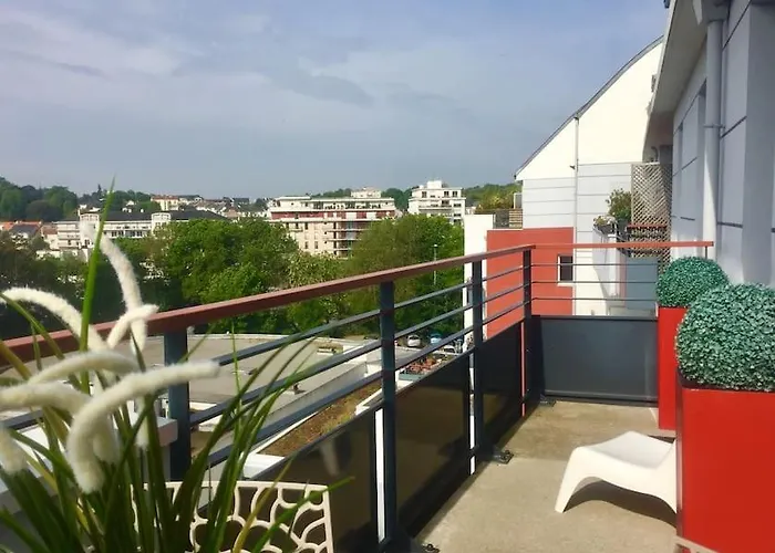 Apartmán Petit Erdre - 2 Chambres- Gd Appt Ensoleille- Acces Pmr Nantes