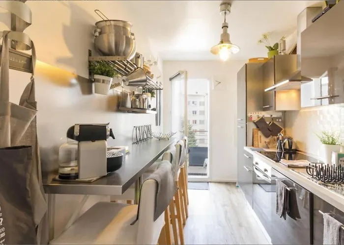 Apartmán Petit Erdre - 2 Chambres- Gd Appt Ensoleille- Acces Pmr Nantes